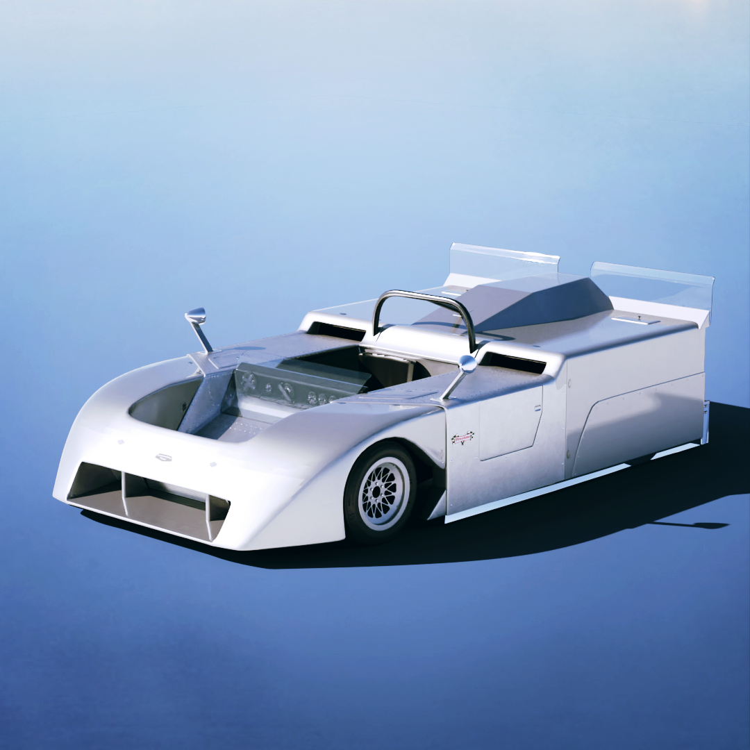 Chaparral 2J 1970 3D Model in Racing 3DExport
