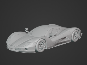 Aspark Owl 2020 3D 模型