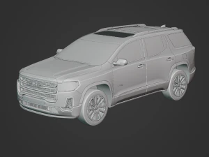 GMC Acadia AT4 2020 3D Model