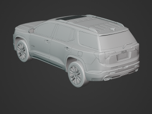 GMC Acadia AT4 2020 3D 모델