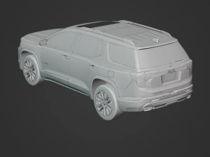 GMC Acadia AT4 2020 3D Model