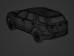 GMC Acadia AT4 2020 3D 모델