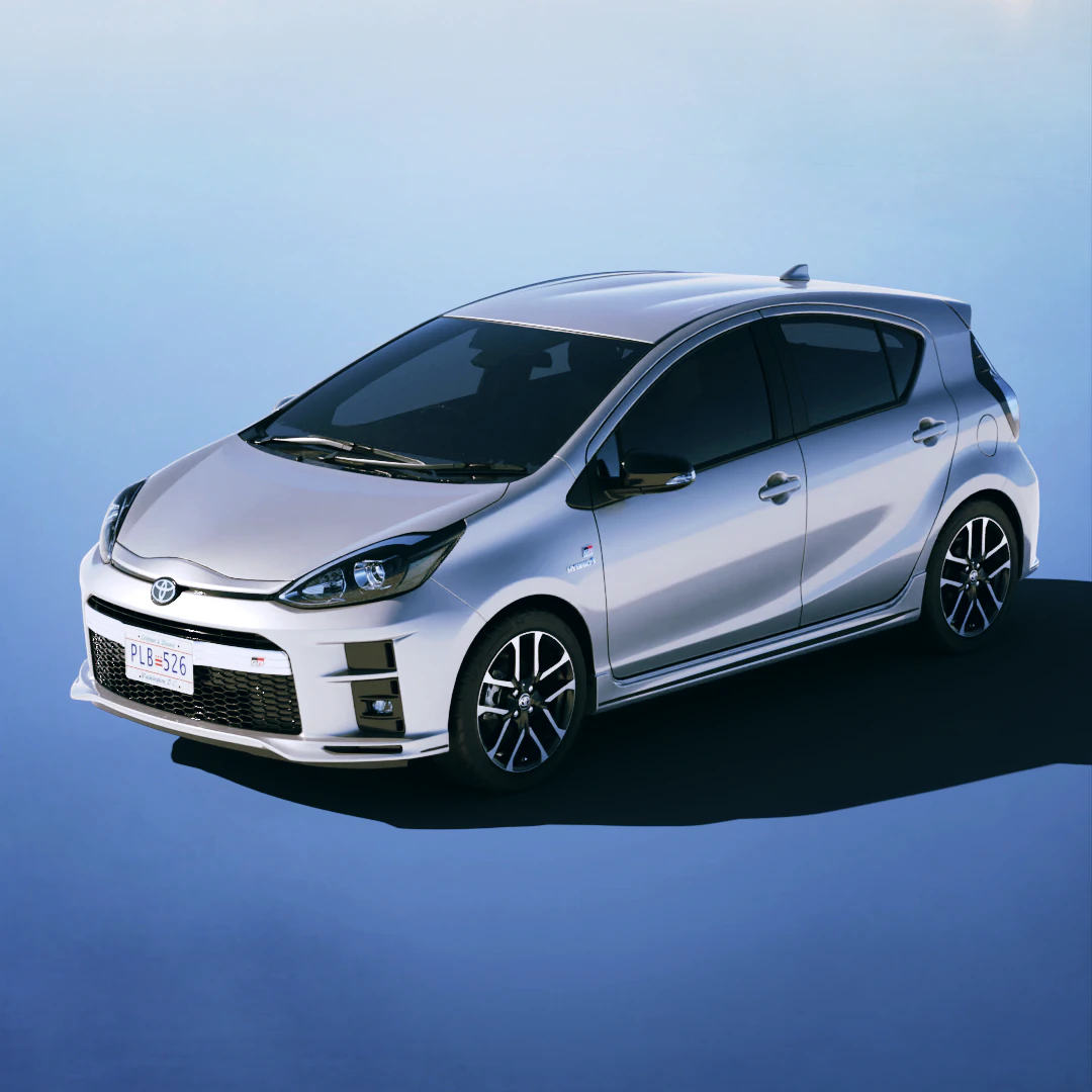 Toyota Aqua GR Sport 2020 3D Model .c4d .max .obj .3ds .fbx .stl .blend