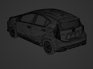 Toyota Aqua GR Sport 2020 Modelo 3D