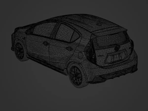 Toyota Aqua GR Sport 2020 3D Model