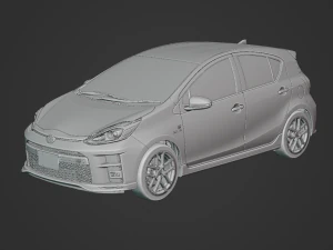 Toyota Aqua GR Sport 2020 3D Model