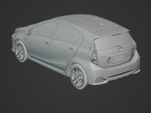 Toyota Aqua GR Sport 2020 Modelo 3D