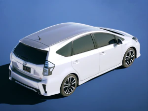 Toyota Prius Alpha GR Sport 2020 3D Model