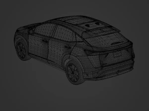 Nissan Ariya 2021 3D Model