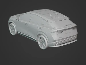 Nissan Ariya 2021 3D Model