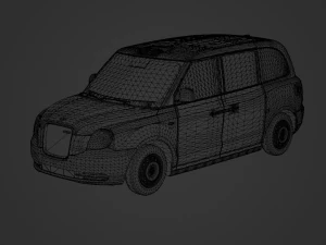 LEVC TX E City 2019 3D Model