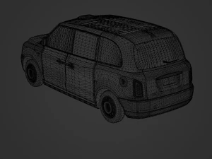 LEVC TX E City 2019 3D Model