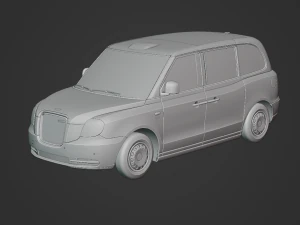 LEVC TX E City 2019 3D Model