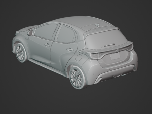 Toyota Yaris 2021 Modèle 3D