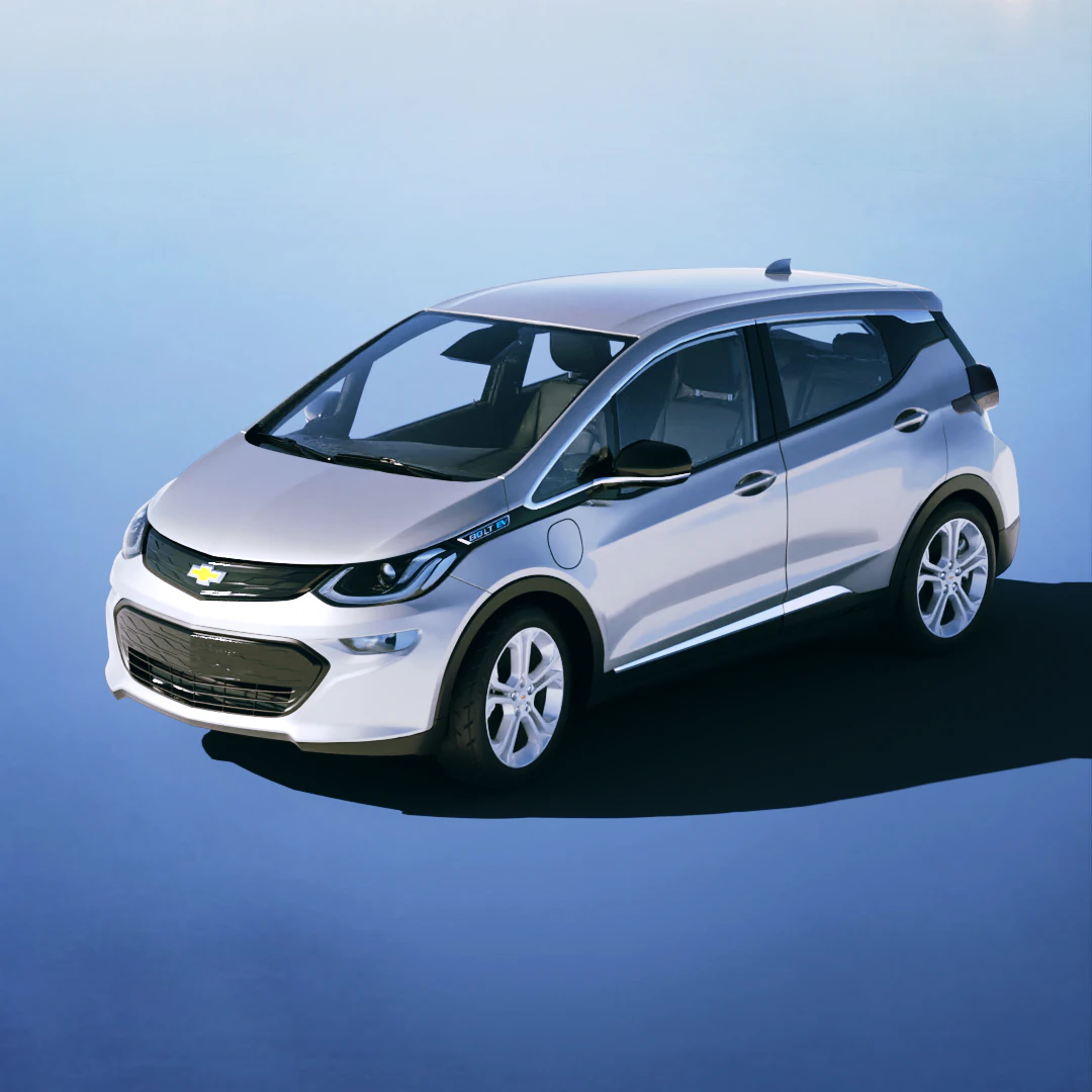 Chevrolet Bolt EV 2020 3D Model .c4d .max .obj .3ds .fbx .stl .blend 