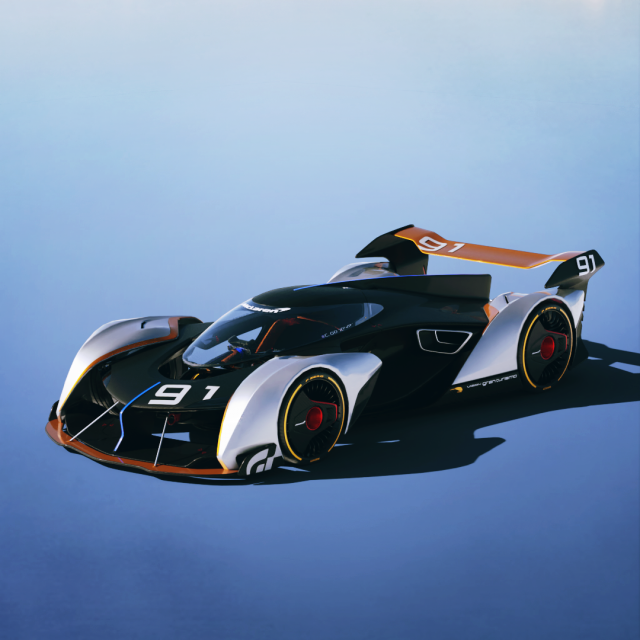Mclaren Ultimate Vision GT 2017 3D Model .c4d .max .obj .3ds .fbx .stl .blend 