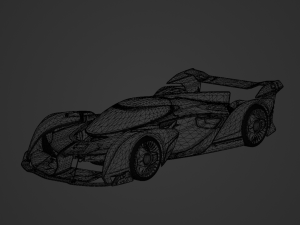 Mclaren Ultimate Vision GT 2017 3D Model