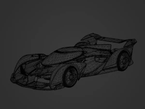 Mclaren Ultimate Vision GT 2017 3D Model
