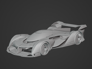 Mclaren Ultimate Vision GT 2017 3D Model