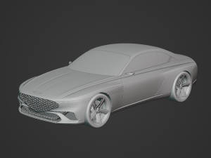 Genesis EV X Concept 2021 3D Model