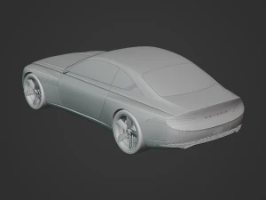 Genesis EV X Concept 2021 3D Model