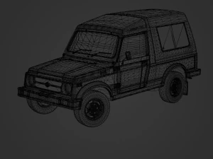 Suzuki Gypsy 2016 3D Model