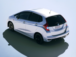 Honda Fit 2018 3D 模型
