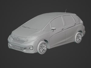 Honda Fit 2018 3D 模型