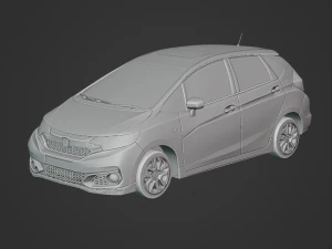 Honda Fit 2018 3D Model