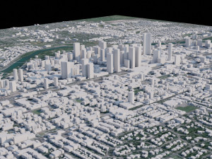 Calgary - Canada 3D Model