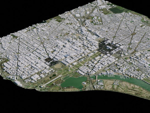 Washington DC - USA 3D Model
