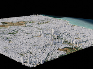 Tel Aviv Yafo - Israel 3D Model