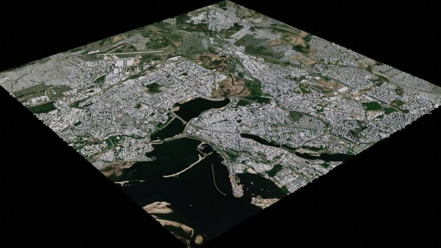 Kazan - Russia 3D Модель .c4d .max .obj .3ds .fbx .stl .blend 