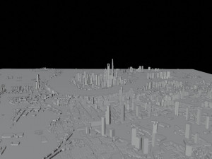 Shanghai - China 3D 모델