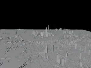 Shanghai - China 3D Model