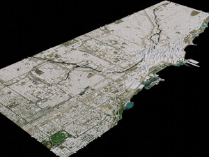 Chicago - USA Modèle 3D
