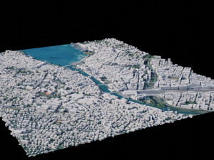 Zurich - Switzerland 3D Model