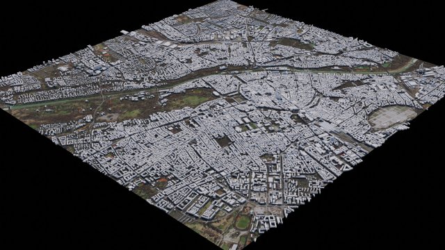 Munich - Germany 3Dモデル .c4d .max .obj .3ds .fbx .stl .blend 