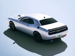 Dodge Challenger 392 HEMI Scat Pack 2015 3D Model