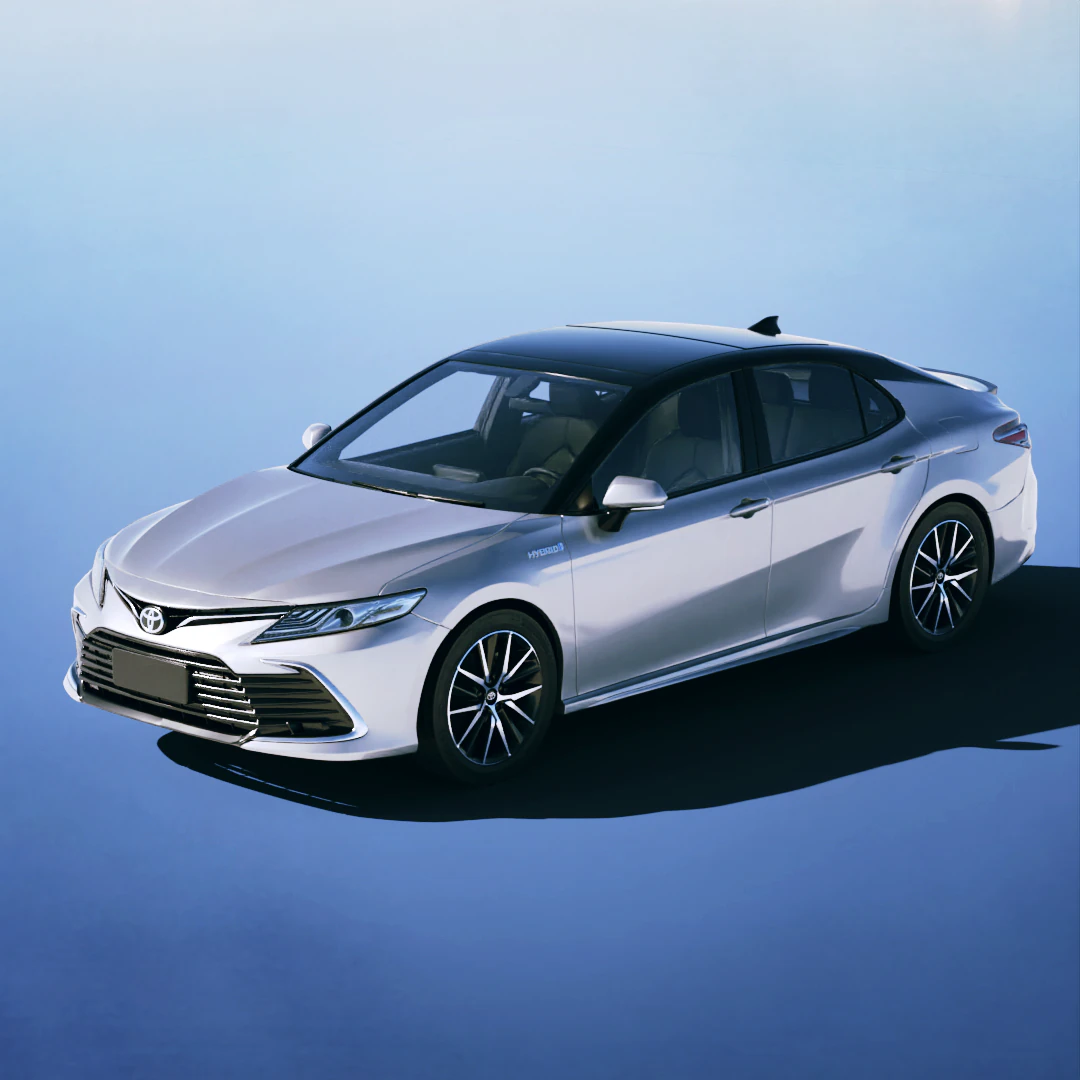 Toyota Camry XLE 2019 3D Model .c4d .max .obj .3ds .fbx .stl .blend 