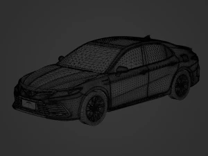 Toyota Camry XLE 2019 3D Model