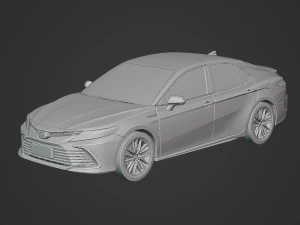 Toyota Camry XLE 2019 3D Model