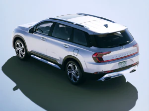 Hyundai Santa Fe 2020 3D Model