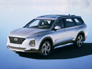 Hyundai Santa Fe 2020 3D Model