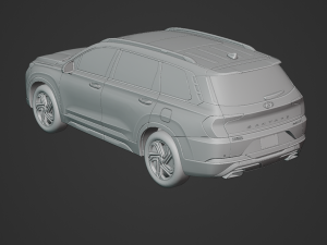 Hyundai Santa Fe 2020 Modèle 3D