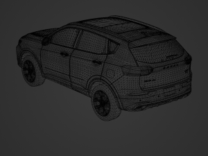 Haval H6 2021 3D Model