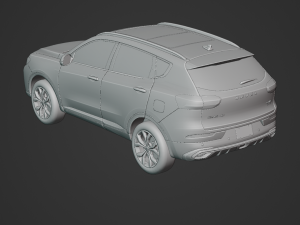 Haval H6 2021 3D Model