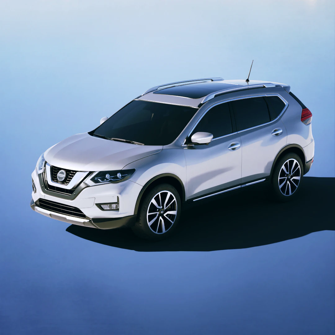 Nissan X Trail 2020 3D Model .c4d .max .obj .3ds .fbx .stl .blend 