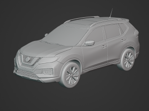 Nissan X Trail 2020 3D Model