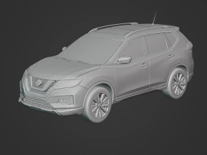 Nissan X Trail 2020 3D Model